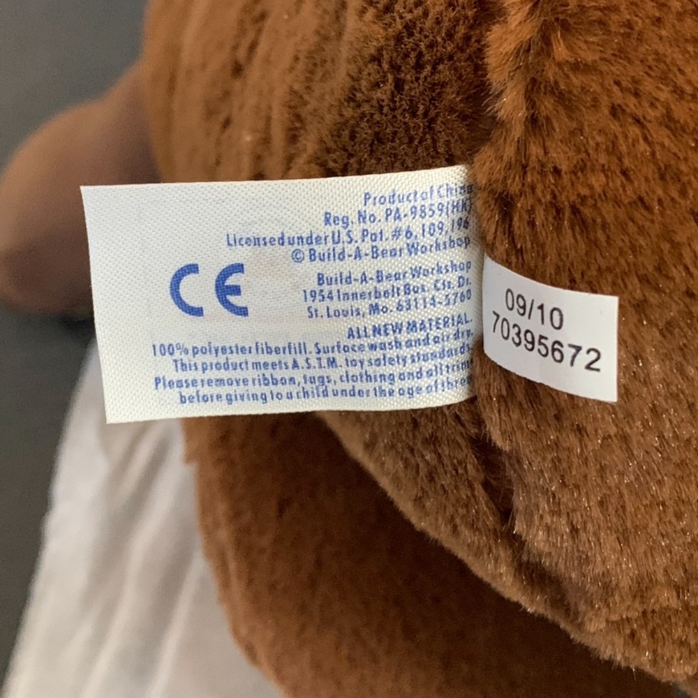 VTG 2008 Build-A-Bear “Hal Moose” Christmas Plush - Picture 4 of 4